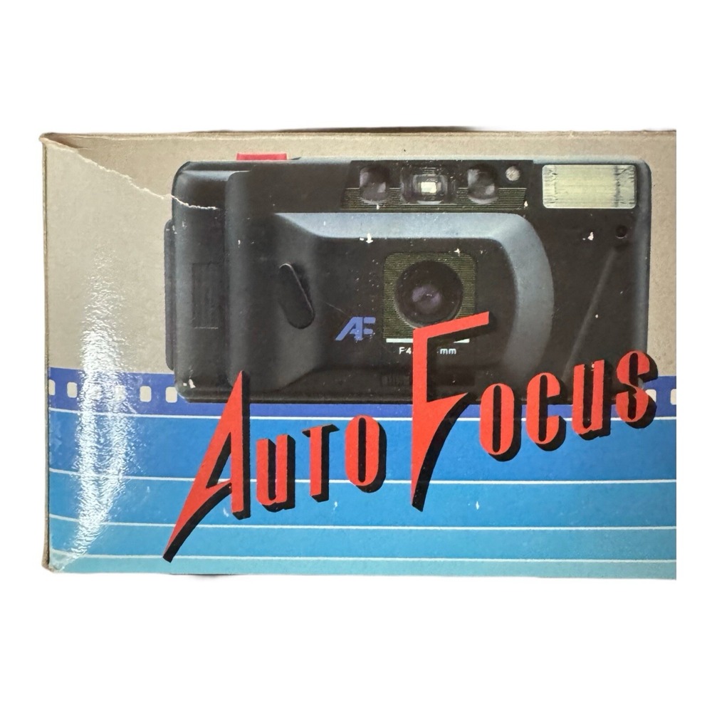 NIB Vintage 35mm Film Camera Exxus FF Auto Focus Point & Shoot New In Box‎